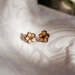 Hibiscus Stud Earrings