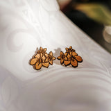 Mixed Flower Stud Earrings