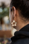 Hibiscus Dangle Earrings