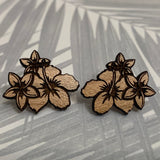 Mixed Flower Stud Earrings