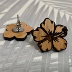 Hibiscus Stud Earrings