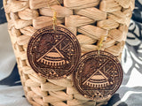 Samoan Seal Dangle Earrings