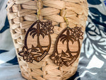 Guam Seal Dangle Earrings